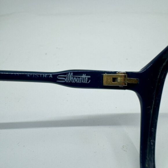 Silhouette SPX M 2084 Blue Eyeglasses Frames Pilot Syle full‎ Rim H12048 main image 4